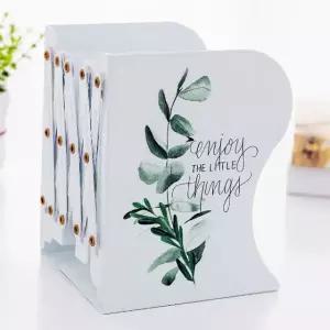 책꽂이 보태니컬 철제책꽂이 엔조이 접이식 자바라 (WFHJGDA)