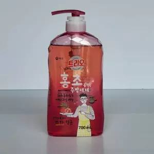 애경 트리오 주방세제 용기형 (700ml 750ml)/주방/세제/홍초/설거지/설겆이/액상/주방용/식당/가정