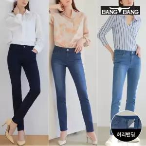 [최초가69 900원] 여성 레귤러핏 스판 데님 3종택1