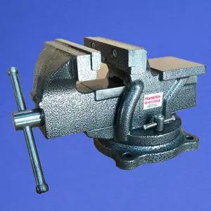 한신 탁상바이스 콤팩트형 HS-BV150D 1330175 테이블바이스 테이블클램프