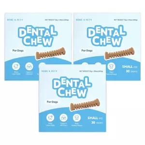 본아페티 덴탈츄 육류0% 강아지 양치 치석치태 제거 개껌 XS초소형, 12g, 90개