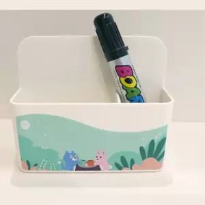 초등교실 칠판부착 보드마카 보관통 자석홀더 펜트레이 수납함 학원 강의실 유치원