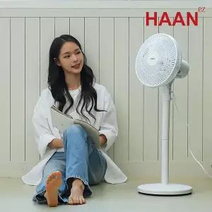 가정용 한경희 11인치 2WAY 좌식 겸용 저소음 스탠드 선풍기 HAC330 화이트 기계식