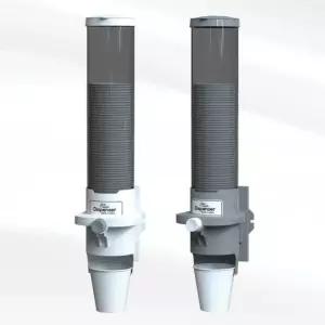 나누리 원터치 종이컵 디스펜서 6.5oz 일회용 생수 정수 위생봉투컵 냉장고 정수기 자석부착형 케이스