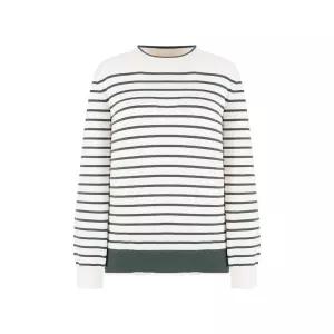 [20%쿠폰+카카오페이7%][올리비아하슬러] 베이직 스트라이프 긴소매 스웨터_OHDWSW103