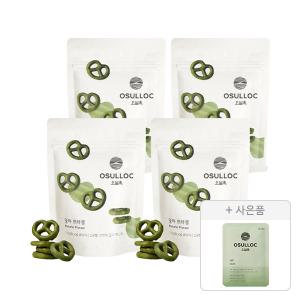 오설록 말차 프레첼 70g, 4개 + 증정(세작 1입, 1개)