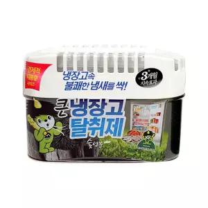 산도깨비 큰 냉장고 탈취제 숯 420g 대용량 음식 악취 냄세  흡수 제거