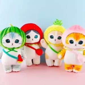 고품질 모후샌드 과일 코스튬 봉제인형 25cm-랜덤 캐릭터인형 (WFJFLR3)