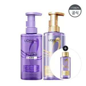 로레알파리 히알루론산 컨디셔닝 헤어팩 440ml+두피 샴푸 440ml [증정] 샴푸 미니 100ml(랜덤)
