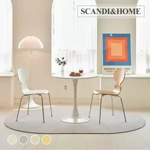 [S급리퍼] 먼지없는 크림투톤 단모 러그 사계절 카페트 타원형 아치형 3size