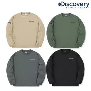 [디스커버리](광주신세계) 남성 우븐 에센셜 트레이닝 맨투맨 (DMTR37044)