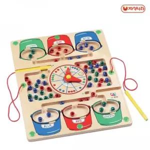 [정해바바] JB-원목자석완구 젬카운팅 (수세기/수학교구/자석나라)