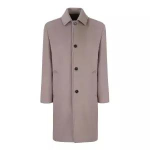 [롯데백화점]Fahrenheit 22FW 파렌하이트 베이지 캐시미어 혼방 누빔 코트 (FFLAX7351)