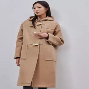 [빈폴레이디스][Essential] 울 혼방 더플 코트 베이지 (BF4X30E02A)