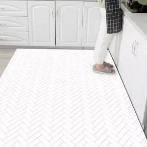 10mm 도톰한 방수 주방매트 논슬립 특대형 거실 현관 매트 패드 120x180