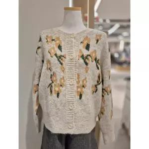 [러브앤쇼](타임스퀘어점패션관)플라워 자수 가디건 (GCFJGCD06)