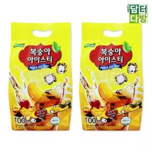 원플러스원 복숭아 아이스티 100스틱 복숭아아이스티 아이스티100스틱