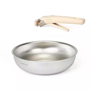 키친아트 프리미오316C 무연마 통오중 탈착식궁중팬 22cm