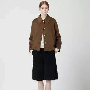 [롯데백화점]씨씨콜렉트 핸드메이드 칼라 크롭 자켓 C254MSG154