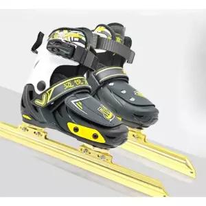 스케이트화 취미용 셔트트랙 블랙 초급 아이스 레이싱