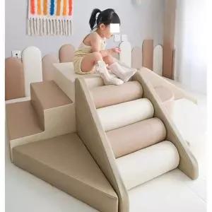 실내 아기 미끄럼틀 가정용 훈련 놀이터 쿠션 놀이방