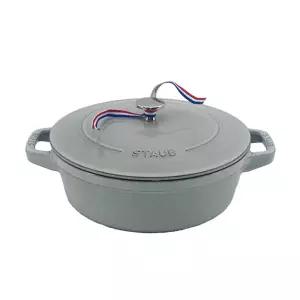 스타우브 B품 전골 화이트트러플 24cm 인덕션 무쇠냄비 주물 전골냄비
