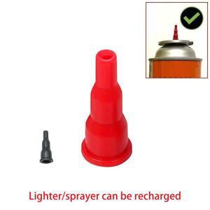 10Pcs 부탄 노즐 어댑터 카세트 탱크를 풍선 변환 스프레이 건 충전용 가스 커넥터