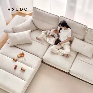 [스툴 무료제공 이벤트] 여유의 동백 2400 3인/4인 모듈형 정품 조야 패브릭소파