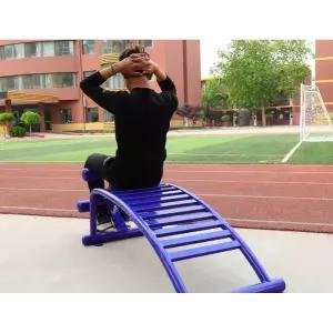 야외 싯업벤치 공원 철제 윗몸일으키기 복근 운동 헬스 기구