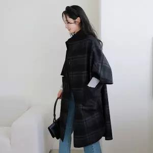 [르포엠]듀벨라 핸드메이드 리버시블 롱코트