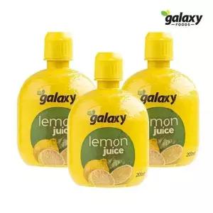 [보라티알] 갤럭시푸즈 레몬즙 200ml x 3개