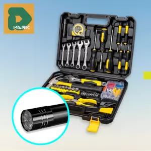 가정용 수공구세트 줄자 박스 펜치 조립 수리 가구 니퍼 DIY 정비 망치 렌치 드라이버 이사 공구함 필수품