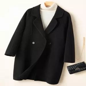 반코트 울100 아이보리 카키 역시즌 카멜색 빅사이즈 핸드메이드반코트 하프코트