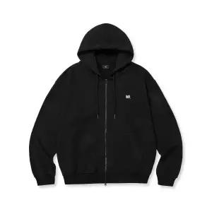 [정품] 브라운브레스 패딩 자켓 야상 BROWNBREATH [25FALL] TAG HOOD ZIP UP - BLACK