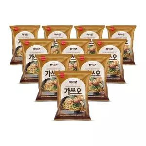 하이면 가쓰오우동 207g x 10봉