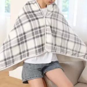 극세사 망토 담요 똑딱이 융털 차량 사무실 학생 어깨 캠핑 이불 다용도