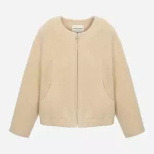 [롯데백화점]써스데이 아일랜드 미니 부클 볼륨 소매 점퍼 T258MJP931W