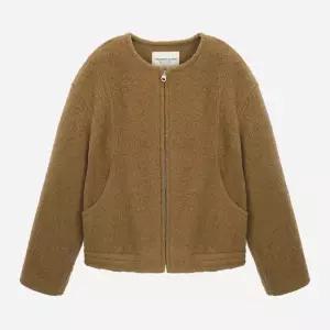 [롯데백화점]써스데이 아일랜드 미니 부클 볼륨 소매 점퍼 T258MJP932W