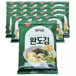 삼립 하이면 완도김우동 205g 20봉 1BOX