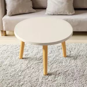 티테이블 미니원형탁자 원룸테이블 거실협탁 다용도책상