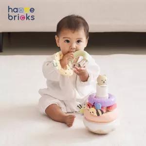 NEW 회전 링쌓기 링끼우기 소근육 발달 아기 장난감