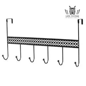 [라이프토템]라이프토템 메탈 패턴 도어훅 행거(일자) (YL-138-6)_8159-ik