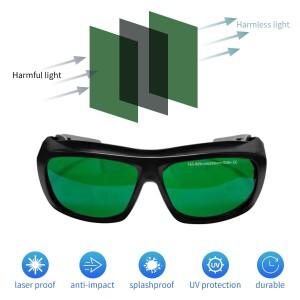 Laser Safety Glasses 190-2000nm OD6 CO2 Protection goggles 1064 532 IPL