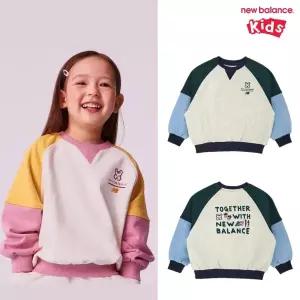 [롯데백화점]뉴발란스 Merry corduroy_배색 라글란 맨투맨 (NK9CG1501U)