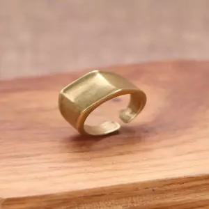 구리반지 행운링 자석 에너지 남여공용 반지 크기조정