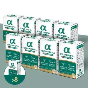 [덴마크 특허유산균] 알파CD지엘필 8박스(120포)