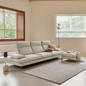 [봄소와_23%+5만원 상품권] 나린 4인용 테베레 패브릭 스윙소파