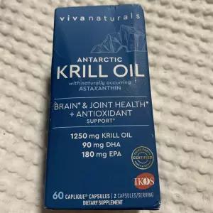 아스타잔틴이 함유된 남극 크릴 오일 60 카플리크 캡슐 11월 26일 만료