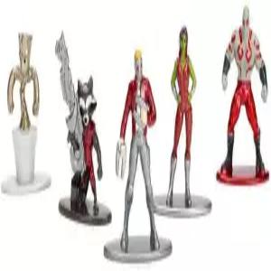 JADA 나노 메탈 피규어 98972 스틸 마블 스타 로드 /로켓 라쿤 /가모라 /드랙스 /그루트