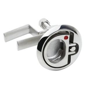 스테인레스 스틸 316 보트 액세서리 잠금 클립 바닥 장치  내부 문짝 키 포함  레드 닷 부품 바이크 오토바